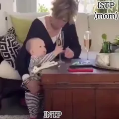 istp (mom) and intp 😹
