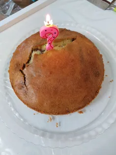 این هم کیک تولد من