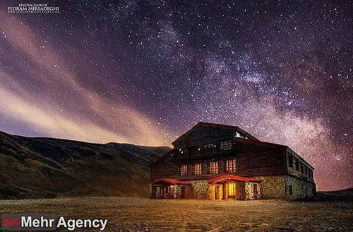 عکسی خیال انگیز از هتل کوهستانی توچال در تهران | مرتفع تر