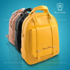 47.000تومان کیف زنانه کوله ودستی 🎒 زیباوشیک در 3 رنگ کرم-