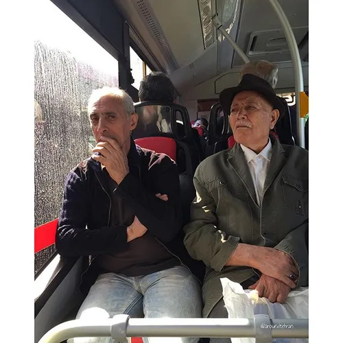 On the bus with gentlemen | 31 Oct '15 | iPhone 6 | aroun