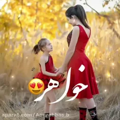 خواهر یعنی ی تکیه گاه امن❤️ 