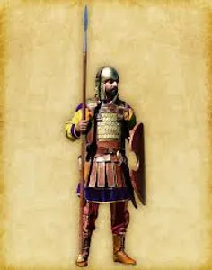 سرباز پیاده نظام / نیزه دار / ایران باستان