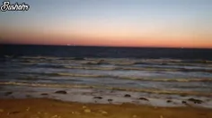 غروب ساحل