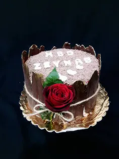 کیک_خودم پز🍰 برای تولد زن داداش گلم❤