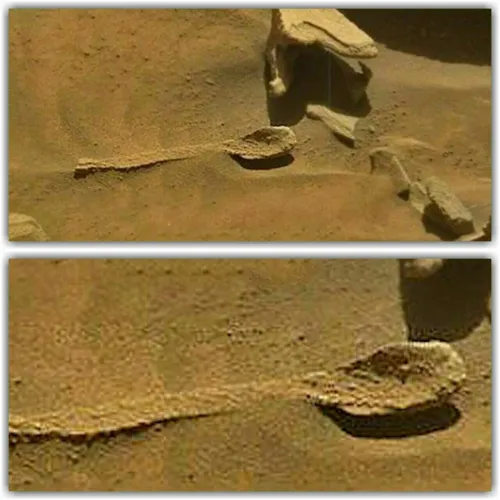 کشف قاشق متعلق به موجودات فضایی در مریخ