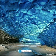 ⭕ ️ غار یخی شگفت انگیز "چما " در استان چهارمحال و بختیاری