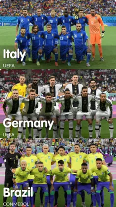 تقدیم به هواداران آلمان، ایتالیا و برزیل 