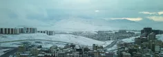 سنندج1394/1/3برف بهاری