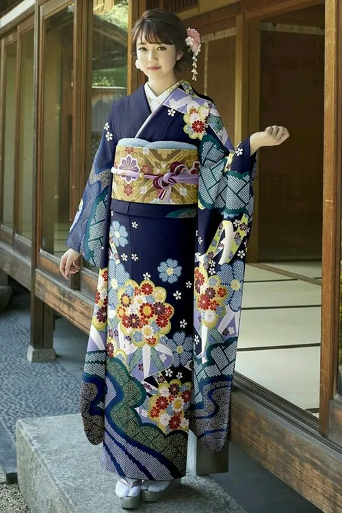زیباترین کیمونو ها 😍 مد ایده سنتی