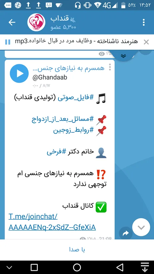 🎵 فایل صوتی (تولیدی قنداب)