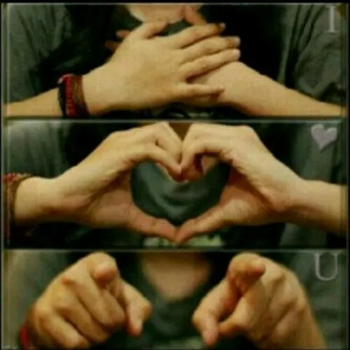 I love you "M"