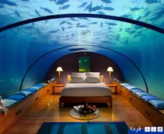 اتاق خواب زیردریایی خیلی قشنگه مگه نه؟ خوب پس لایکش کنید