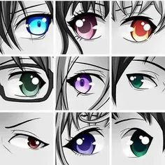 چشمای کاراکترا😍 😍  #noragami