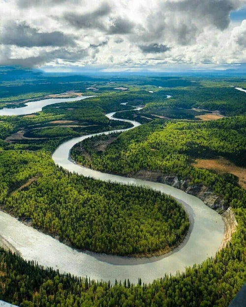 طبیعت زیبای آلاسکا (Alaska) بزر گترین ایالت کشور آمریکا ک
