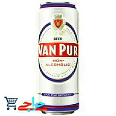 خرید و قیمت آبجو بدون الکل کلاسیک ون پور ۵۰۰ میل VANPUR BEER