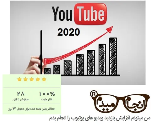 افزایش بازدید ویدیوهای یوتیوب (2020)