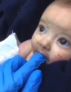 نجات نوزاد از زیر آوار پس از ۴۰ ساعت در ترکیه