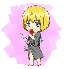 #chibi😋 😄  #armin_arlert💙 