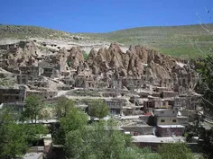 روستای کندوان در اسکو منطقه ای ییلاقی از رشته کوه های سهن