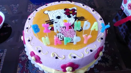 کیک تولدم:-P
