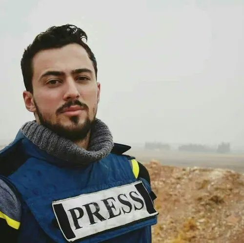 خالد الخطیب خبرنگار شبکه تلویزیونی راشا تودی (روسیا الیوم