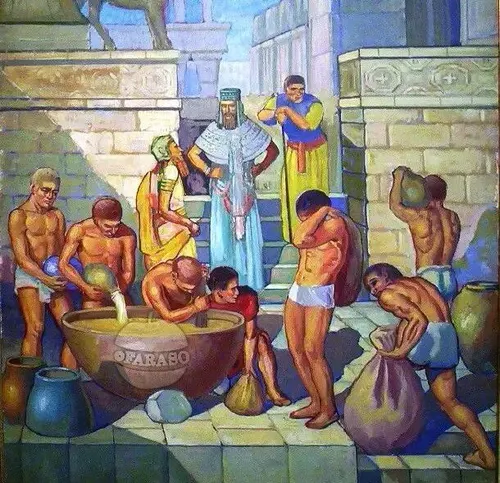 مردم بابل باستان در گرفتن شراب بسیار جدی بودند. آنها اگر 