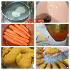 مراحل پخت حلوای هویج