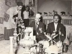 عکسی از یک #قهوه_خانه در دهه ٤٠ #ایران_قدیم