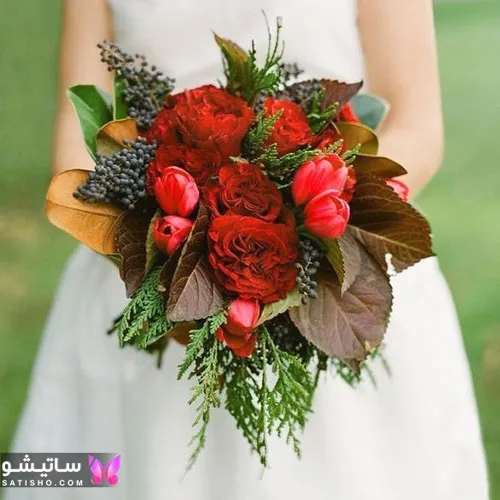 https://satisho.com/bridal-bouquet-model-98/ دسته گل