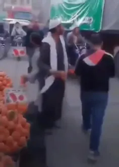 🔻غیرت میوه فروش مصری 