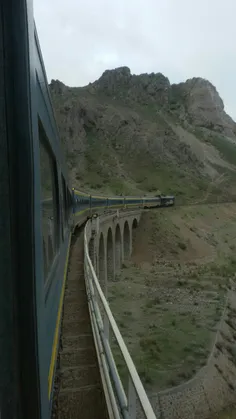 🚃 🚂  قطار مسافری تهران _ میانه