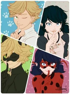 #Miraculous #Lady_bug #Cat_noir #Adrien #Marinette  #Love