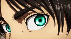 #エレン #eren_jaeger #gif #shingeki ~S 3 #green_eyes🍃 🌈