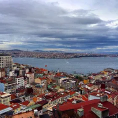 Good evening from #Istanbul. Taksim. iPhone photo by Wiss