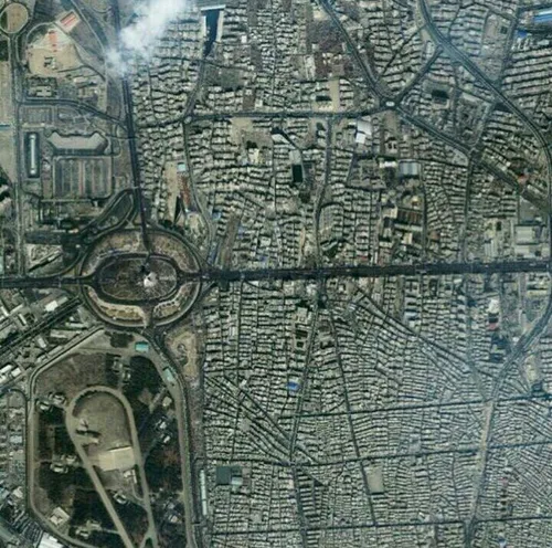 بافت شهر تهران