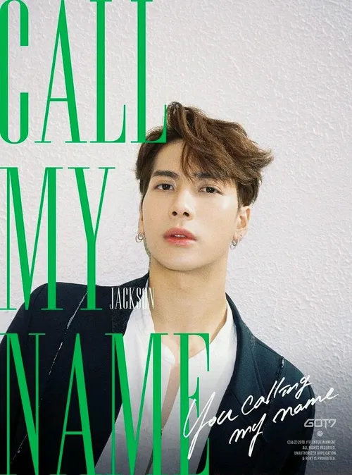 فتو تیزر Jackson برای البوم call my name jackson got7