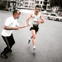 One of the participants in Hormoz Marathon. #Hormozgan, #