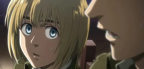 armin arlert🍃 💙 shingeki~S3 ep 21💥 Eren jaeger SNK attack