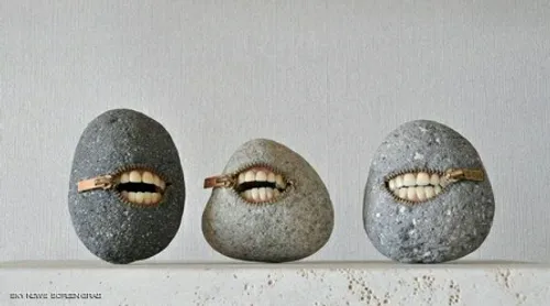 مجسمه های سنگی 😍 هنر خلاقیت ایده سنگ خلاقانه