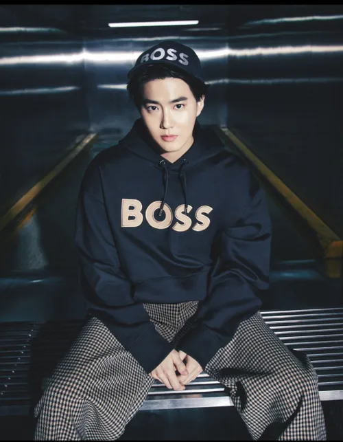 💢سوهو عضو EXO به عنوان چهره جدید کالکشن BOSS از برند آلما