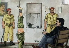 شکنجه اسرای ایرانی توسط زندانبانهای بعثی عراق که با هنر م