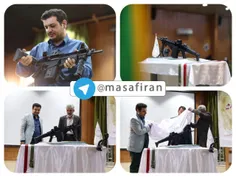 همزمان با روز قدس موسسه مصاف ایرانیان از اسلحه خودکار  بس