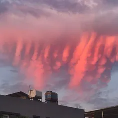 ابرهای عجیب ماموتی در ترکیه