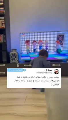  کاش ایمان ما اندازه این کودک محکم بود