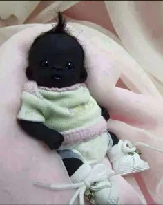 سیاه ترین نوزاذ جهان قرن ۲۱