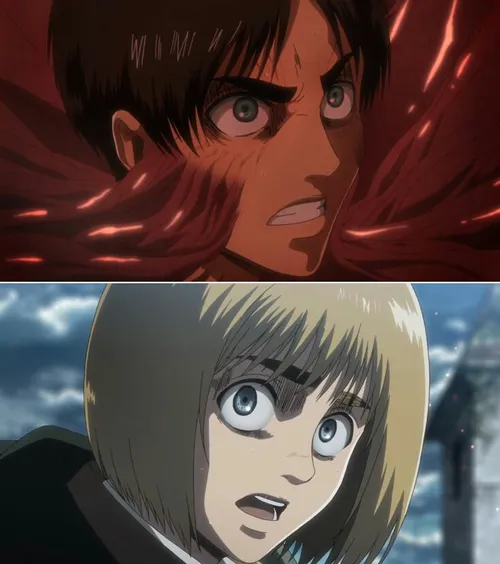 Eren jaeger ☆ armin arlert shingeki~Season 3 part 2💥 🔥 er