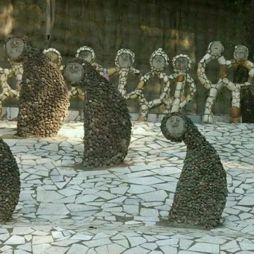 باغ سنگی دیدنی در شاندیگار طراحی یکی از اولین شهرهای برنا