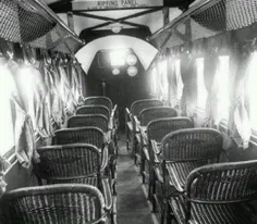 عکسی تاریخی از داخل یک هواپیما در سال ۱۹۳۰...! شما حاضر ب