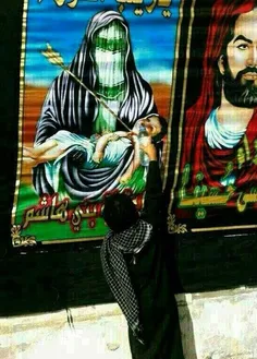 این کودک با افکار کودکانه خود که میخواست شش ماهه رباب را 